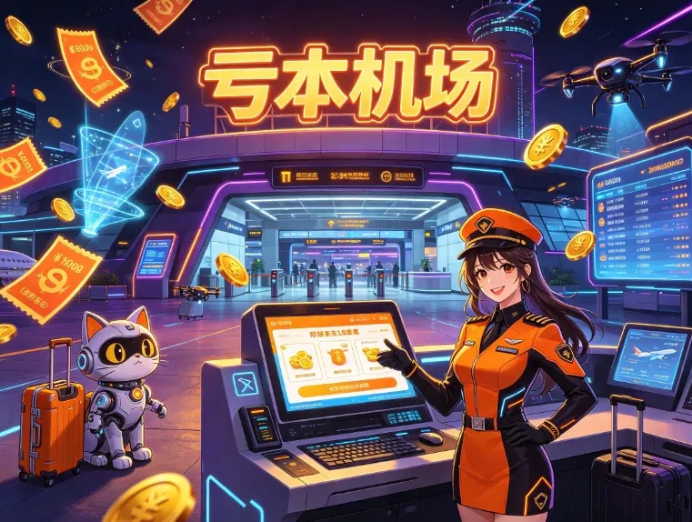 亏本机场宣传图，第三方整理页配图